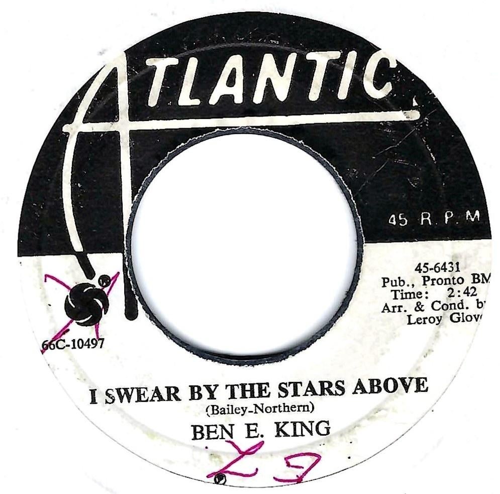 R&B 45: Ben E. King – I Swear By The Stars Above, Single, Utilisé, 7 pouces, R&B et Soul