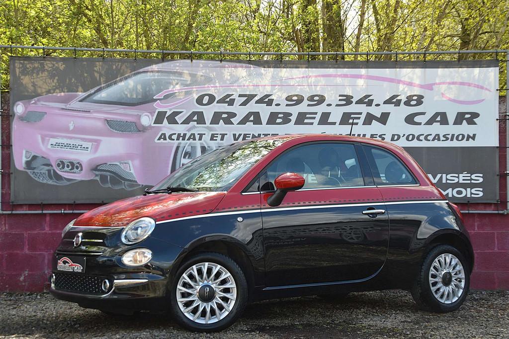 Fiat 500 1.2i Eleganza CARPLAY SENS AR CLIM 41.444KM, Autos, Achat, Euro 6, 69 ch, Boîte manuelle