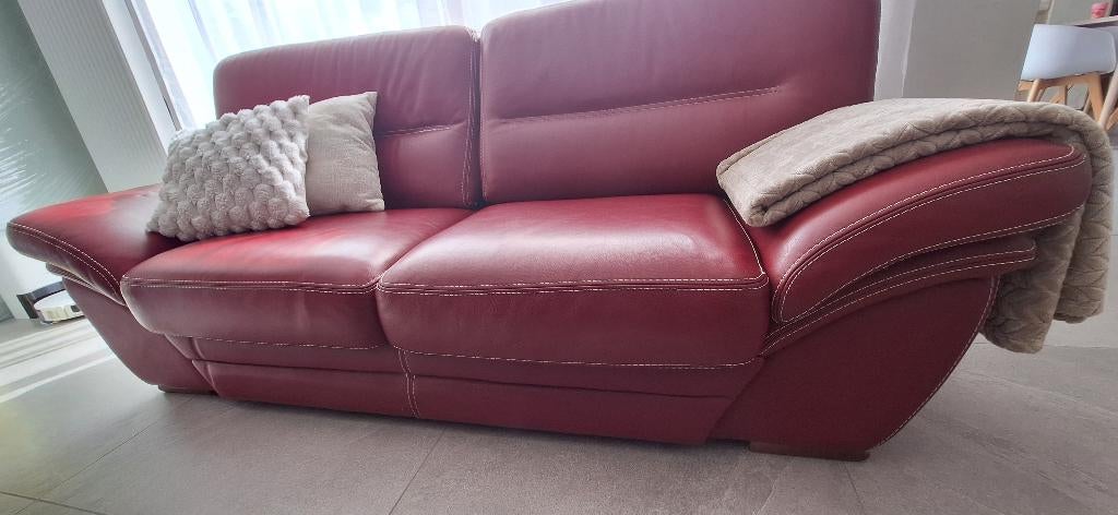 Canapé cuir, Maison & Meubles, 75 à 100 cm, 200 à 250 cm, Banc droit, Contemporain