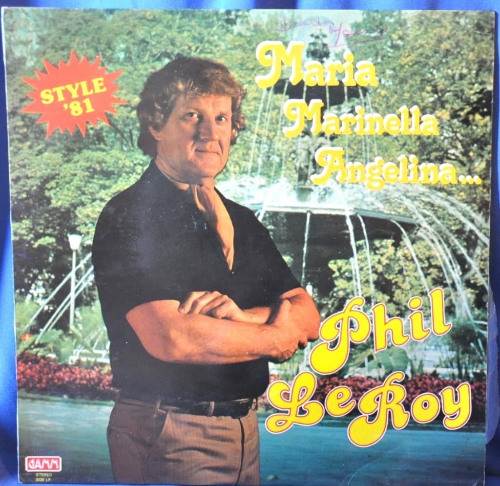 vinyl 33 tours phil leroy dédicacé (x20131), Enlèvement ou Envoi, Utilisé