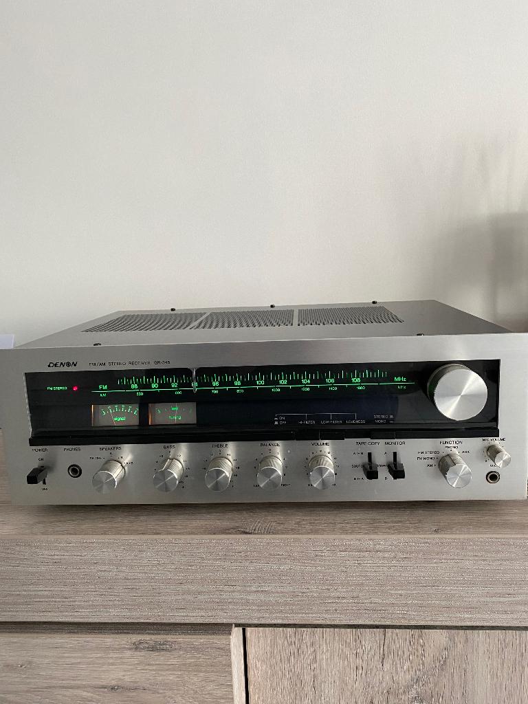 Denon GR 345 Reciever, Audio, Tv en Foto, Versterkers en Ontvangers, Ophalen, Zo goed als nieuw, Stereo, Denon