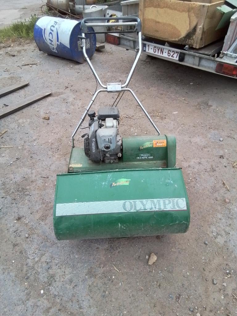 grasmaaier, Tuin en Terras, Ophalen, Gebruikt, Olympic, Opvangbak