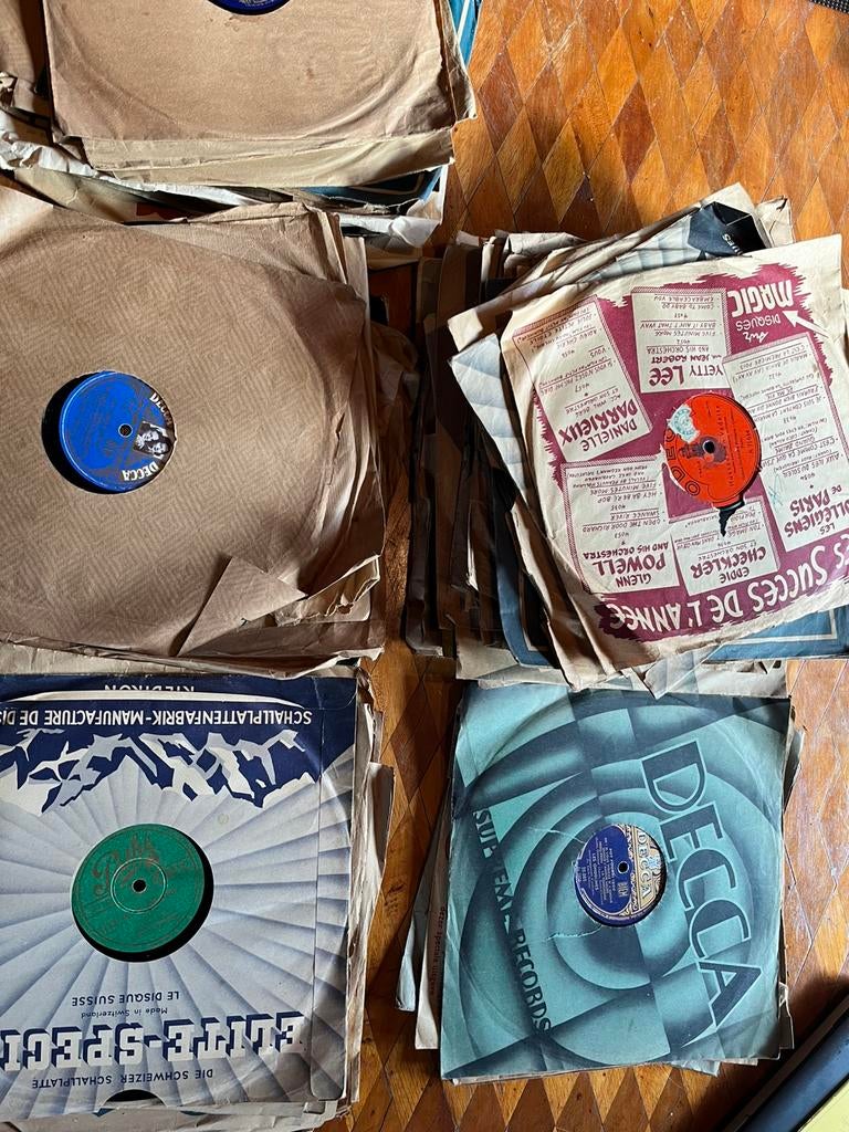 Lot de 78t en très bon état, Cd's en Dvd's, Vinyl | Dance en House, Ophalen of Verzenden, Gebruikt, Overige formaten, Overige genres