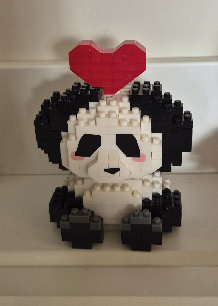 Mini-blokken panda, Verzenden