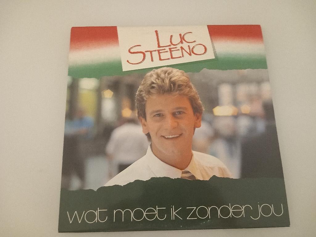 Vinyl LP Luc Steeno Wat moet ik zonder jou Schlager Ballad, Cd's en Dvd's, Vinyl | Nederlandstalig, Ophalen of Verzenden, 12 inch