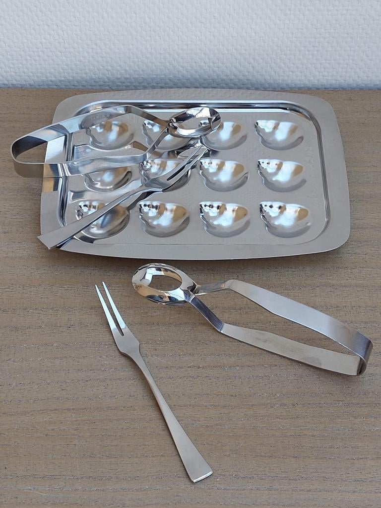 slakkenschaal escargots Solingen, Maison & Meubles, Neuf, Résiste au lave-vaisselle, Ensemble de couverts, Enlèvement