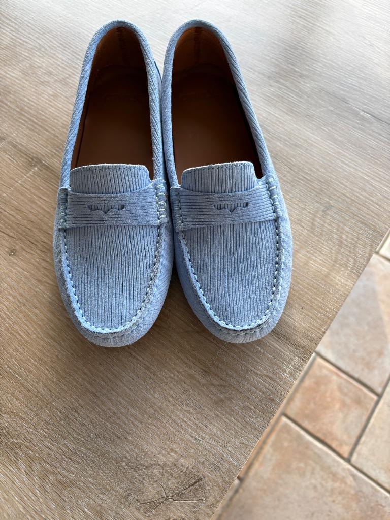 Damesschoenen mocassins maat 38, Blauw, Nieuw, Dansschoenen, Ophalen of Verzenden