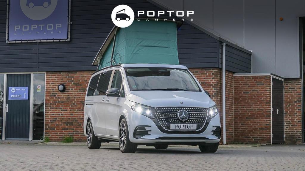 Mercedes-Benz V-Klasse V300 Westfalia Marco Polo 4matic Airm, Caravans en Kamperen, Automaat, Buscamper of Camperbus, Mercedes-Benz