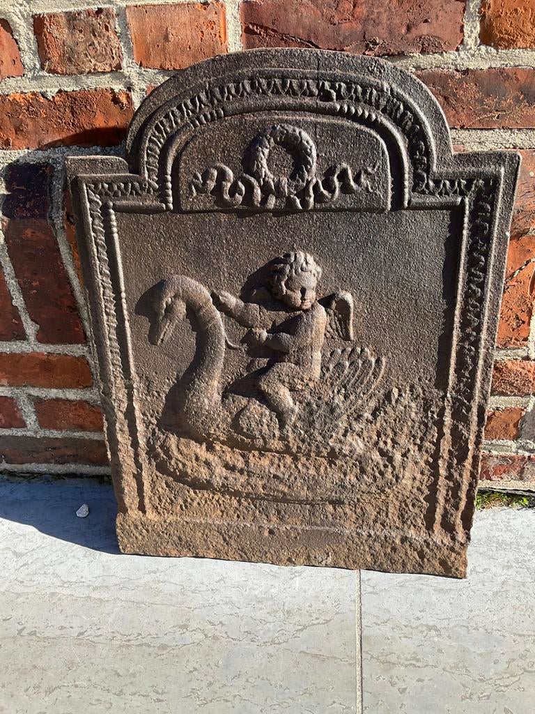 Gietijzeren haardplaat, Ophalen