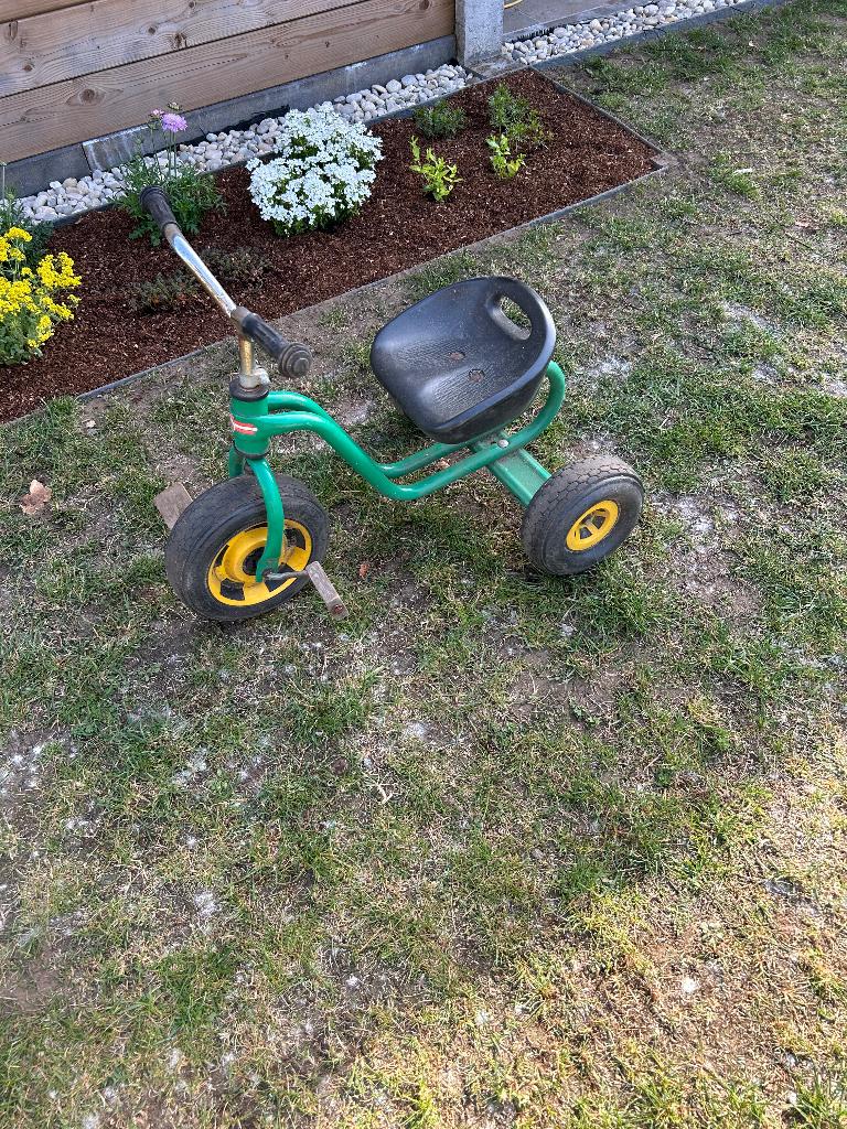 Kinderfiets, Ophalen, Gebruikt