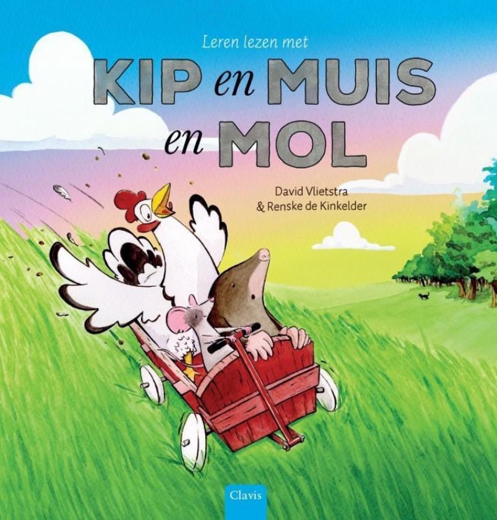 boek: leren lezen met Kip en Muis en Mol, Ophalen of Verzenden, Zo goed als nieuw, Fictie algemeen