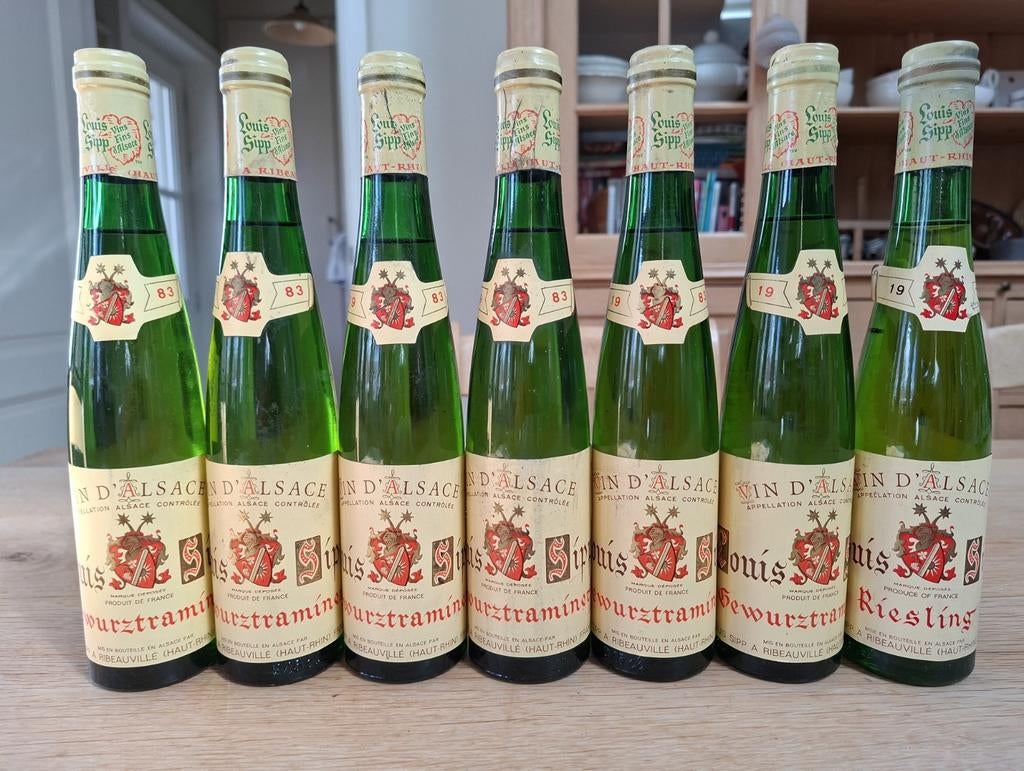 Gewurztraminer en Riesling, Collections, Vins, Enlèvement ou Envoi