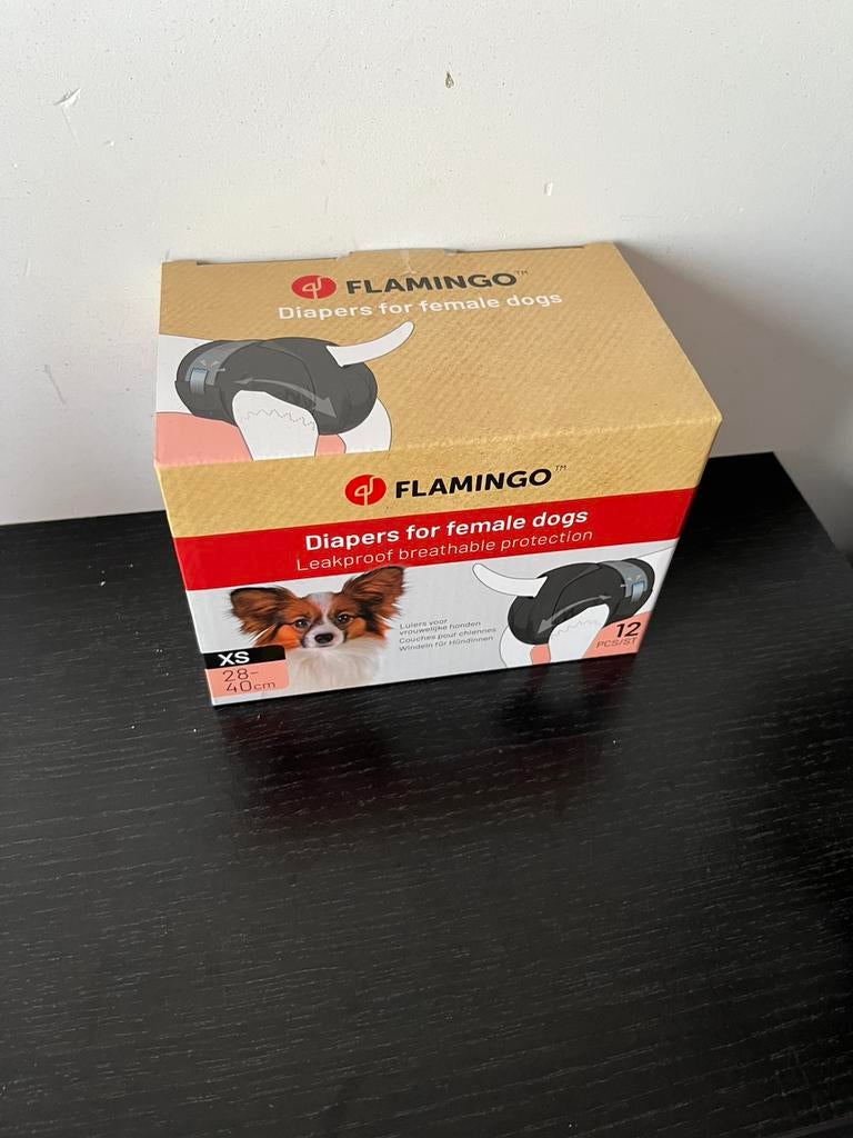 Luiers/maandverband, Ophalen, Zo goed als nieuw