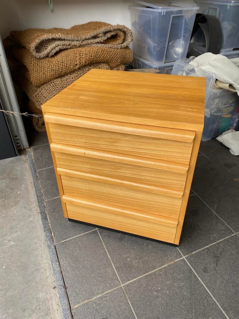 Retro ladekast, Huis en Inrichting, Kasten | Ladekasten, Ophalen, Gebruikt, 50 tot 100 cm, 3 of 4 laden