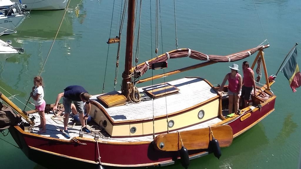 Zeilboot Zeeschouw, Watersport en Boten, Kajuitzeilboten en Zeiljachten, Ophalen, Gebruikt, Diesel, Tourjacht of Cruiser