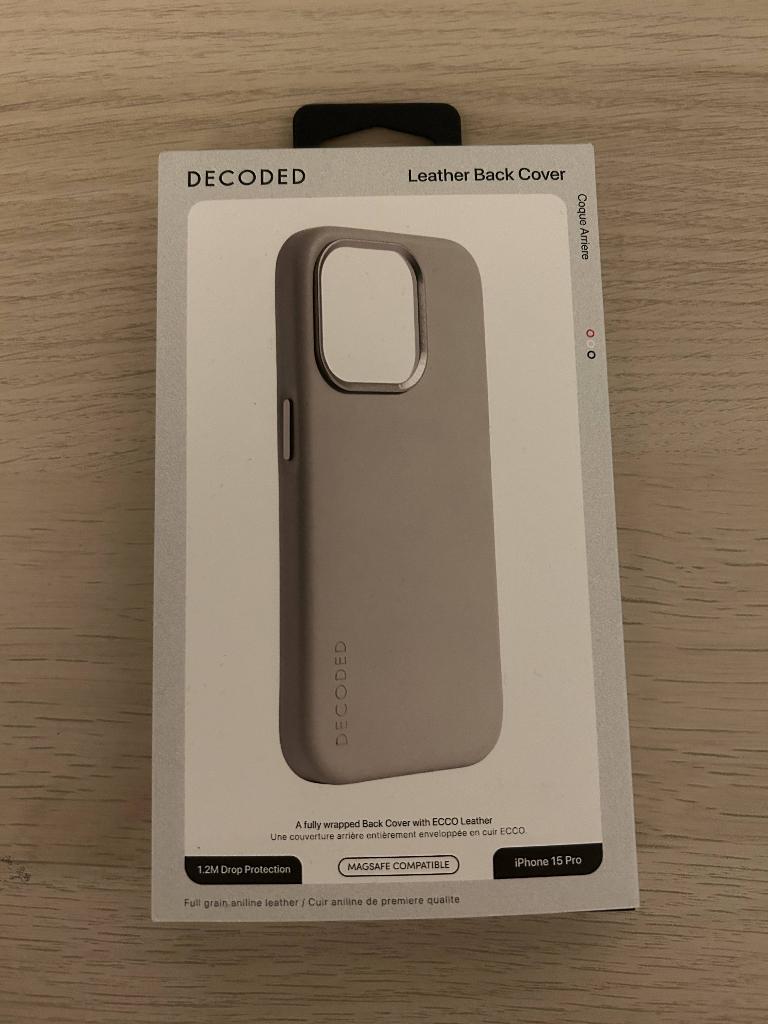 Coque en cuir MagSafe pour iPhone 15 Pro, Enlèvement ou Envoi, MagSafe