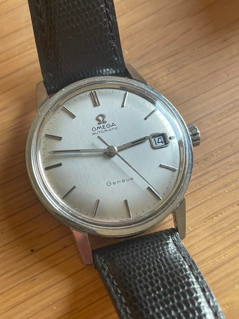 Omega Genève vintage, Handtassen en Accessoires, Horloges | Antiek, Ophalen of Verzenden, Omega
