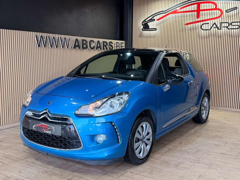 Citroën DS3 1.2 VTi * GARANTIE 12 MOIS * (bj 2013), Auto's, Citroën, Euro 5, Stof, Zwart, 1199 cc