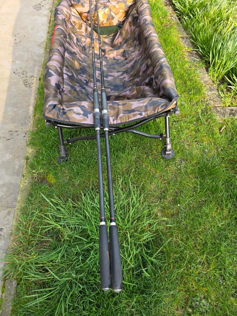 Low budget karperhengels, Watersport en Boten, Ophalen