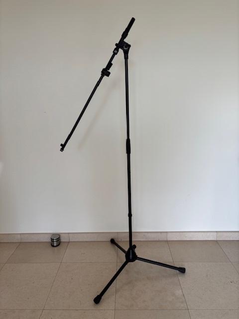 Konig&Meyer K&m microfoonstatief, Muziek en Instrumenten, Microfoons, Gebruikt, Draadloos, Ophalen