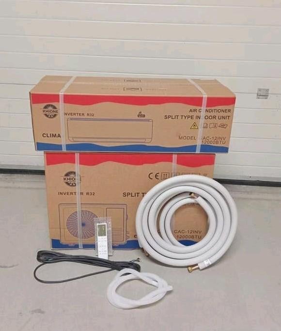 Airco's split unit 3.5 kw wifi leidingset 4M A+++ R32, Electroménager, Climatiseurs, Neuf, Climatisation murale, 100 m³ ou plus grand