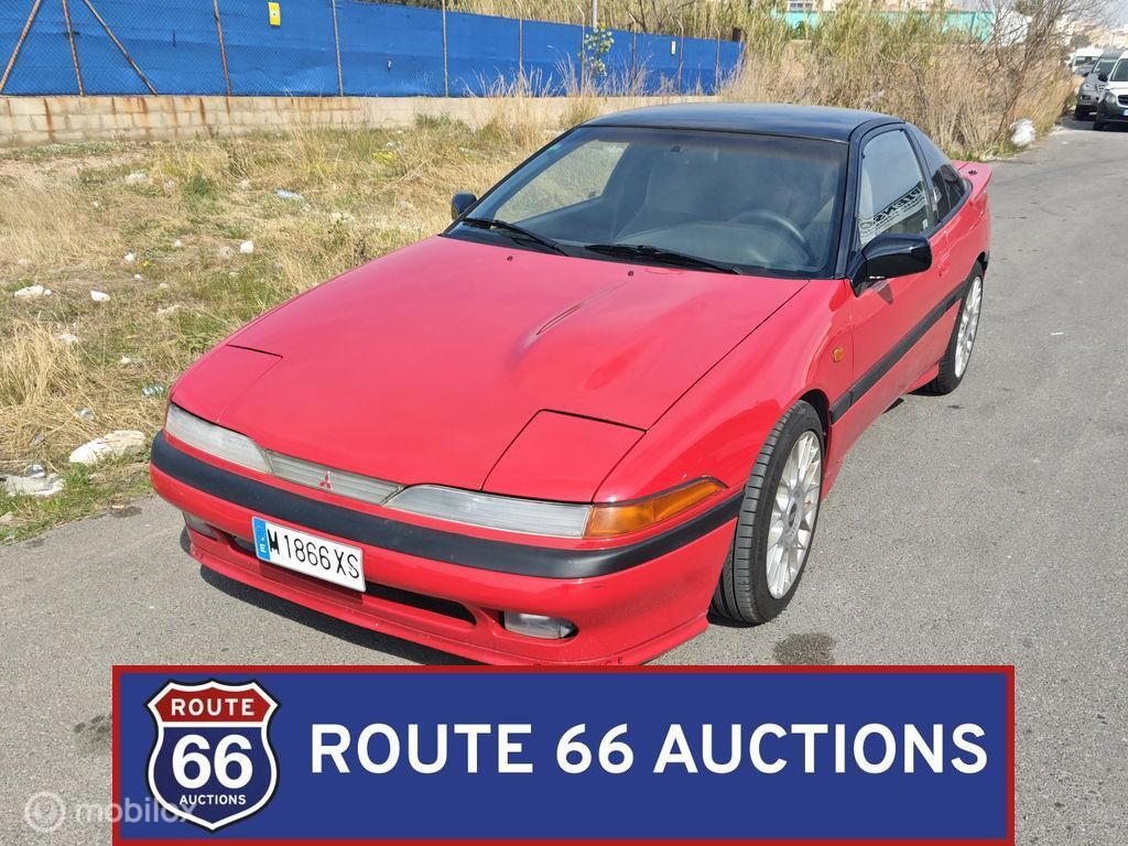 Mitsubishi Eclipse GS | 1993 | Route 66 Auctions, Zwart, Bedrijf, Handgeschakeld, Overige carrosserie