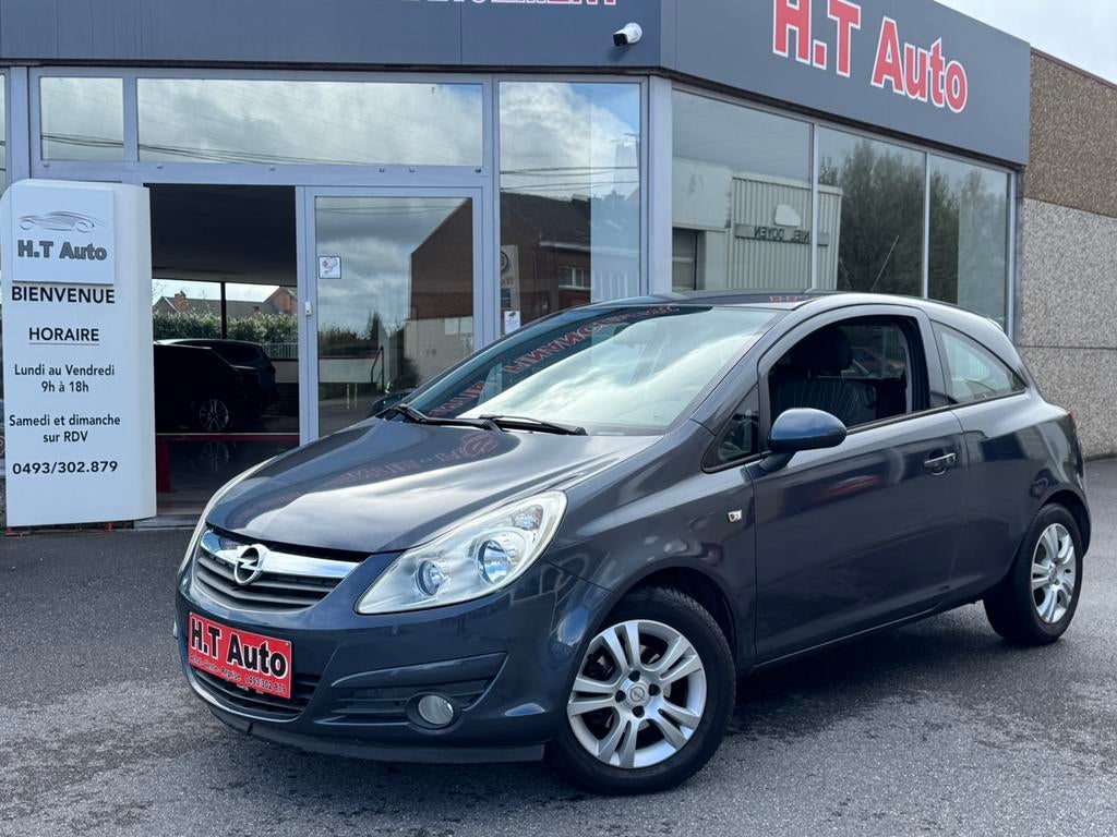 Opel corsa 1.0es/airco/garantie 1 an!!, Autos, Argent ou Gris, Achat, 998 cm³, Entreprise