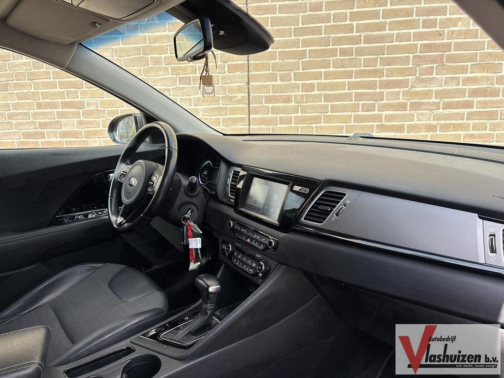 Kia Niro 1.6 GDi Hybrid First Edition | Leder | Climate | Cr, Autos, Kia, Argent ou Gris, Entreprise, 2 kWh, Automatique