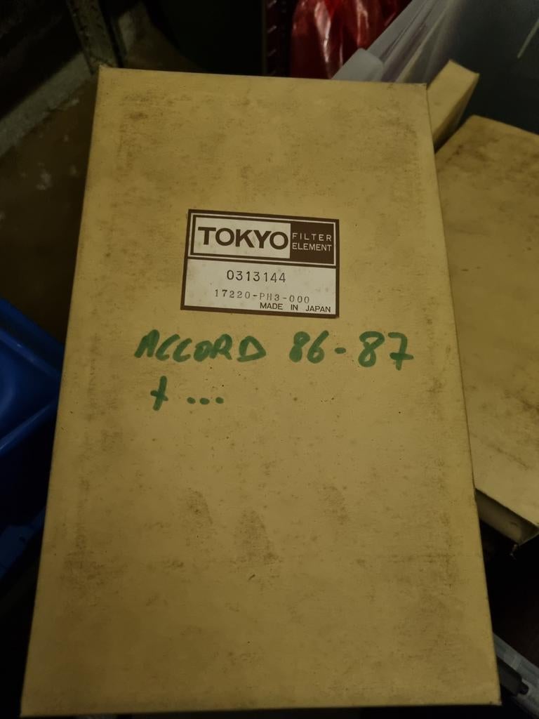 Filtre à air honda accord ancêtre 86-87 17220-ph3-000, Honda