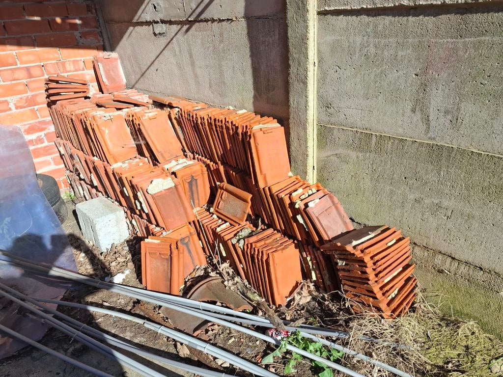 2 loten dakpannen, Enlèvement, Tuiles