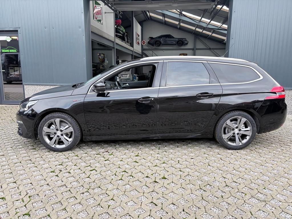 Peugeot 308 Sw - GT line - Automaat - Benzine, Auto's, Stof, Gebruikt, Zwart, 5 deurs