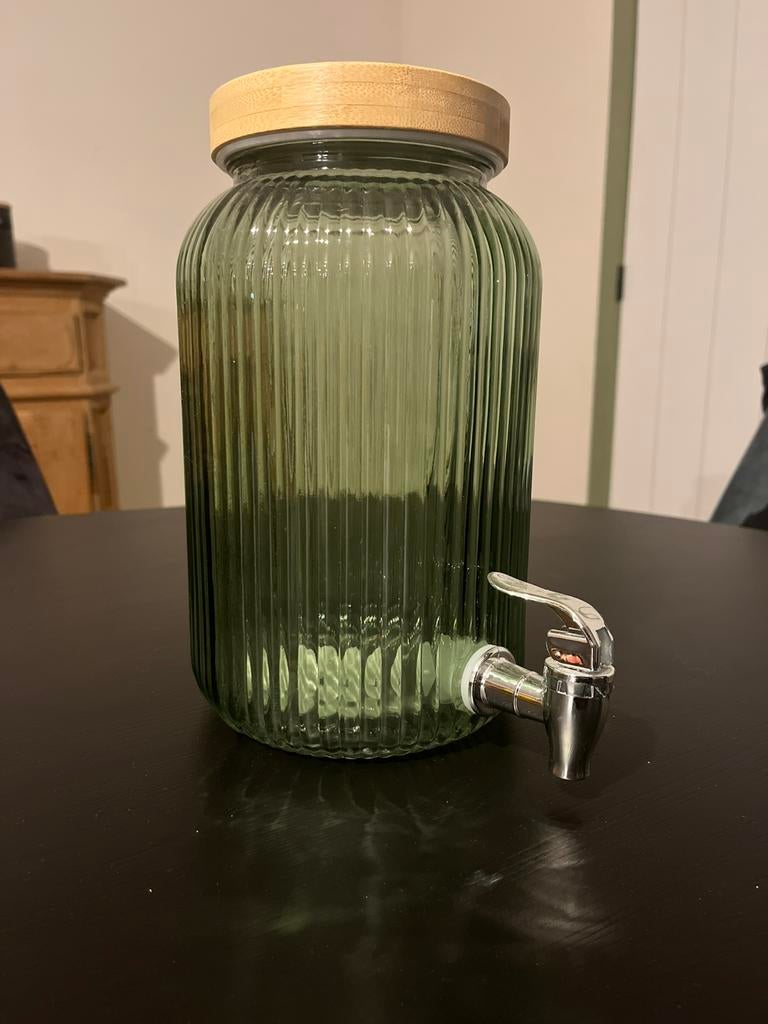 Glazen drankdispenser, Ophalen, Zo goed als nieuw