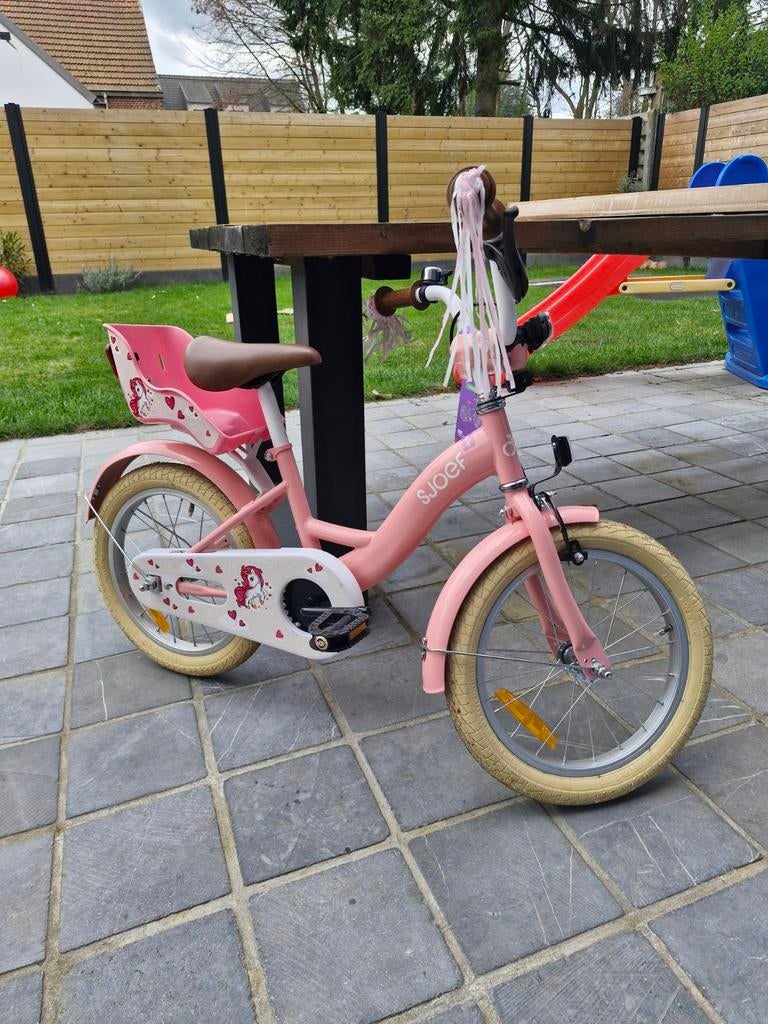 Fiets 16 inch, Ophalen