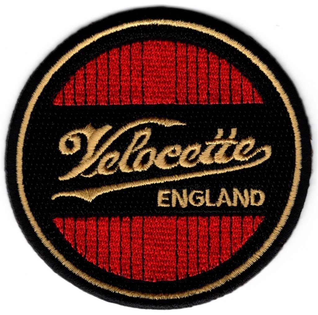 Velocette England stoffen opstrijk patch embleem, Motoren, Verzenden, Nieuw