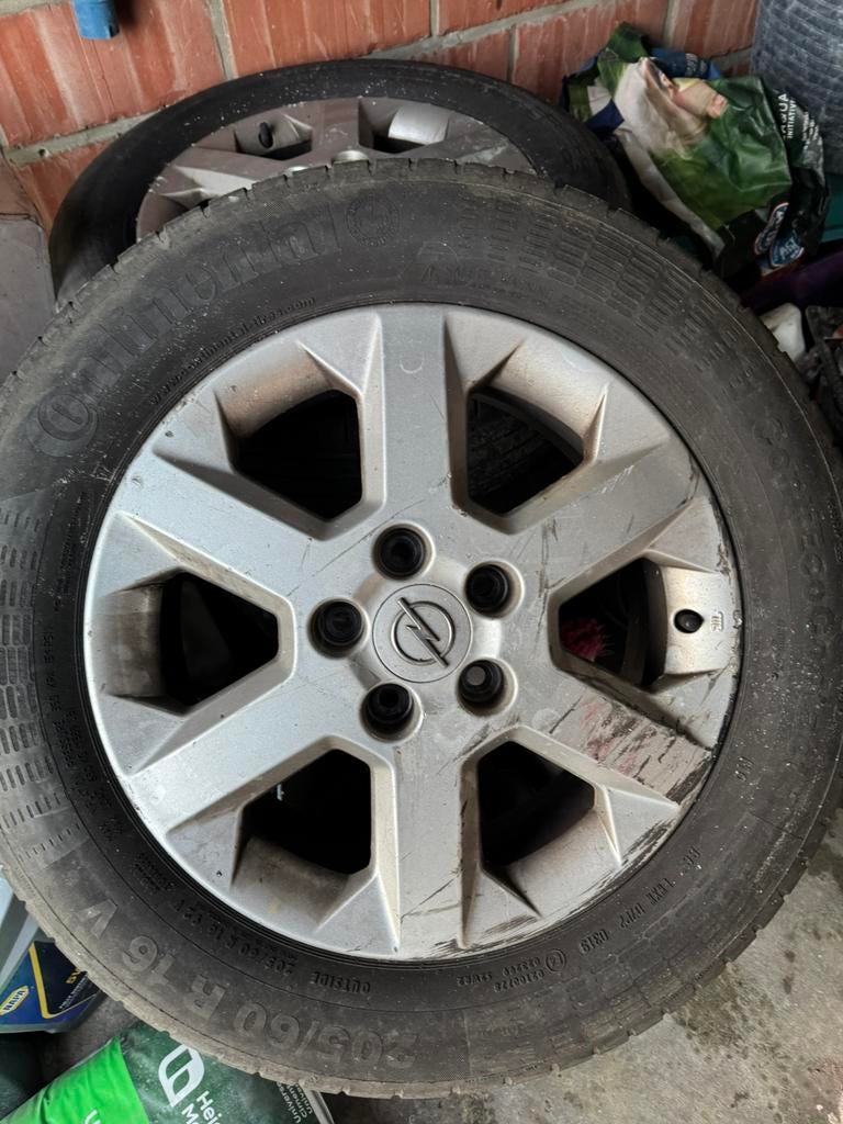 Opel Velgen R16 5x110, Auto-onderdelen, Banden en Velgen, Ophalen of Verzenden, Velg(en)