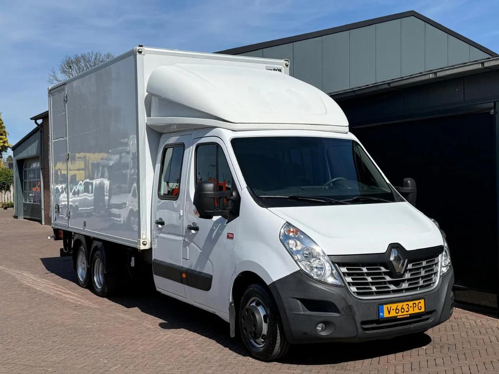 Renault Master 2.3CDI Clixtar Dubbel Cabine Euro 6 (N1) AC 1, Auto's, Voorwielaandrijving, Gebruikt, Euro 6, 4 cilinders