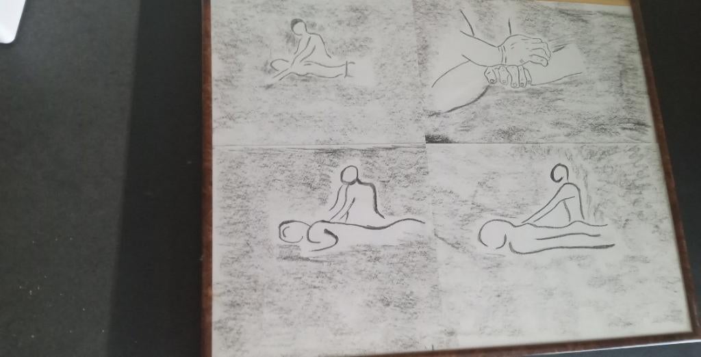 Tekening met kader, Ophalen, Tekening