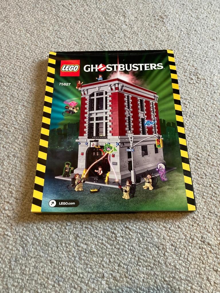 Lego ghostbusters firehouse 75827 gebouwd compleet, Lego, Nieuw, Ophalen of Verzenden, Compleet