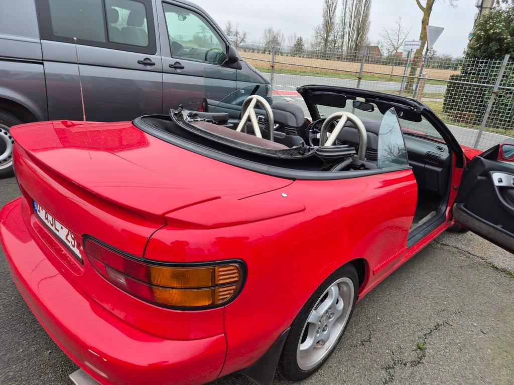 Oltimer. 1991. Toyota, Auto's, Euro 2, Achterwielaandrijving, Cabriolet, Leder