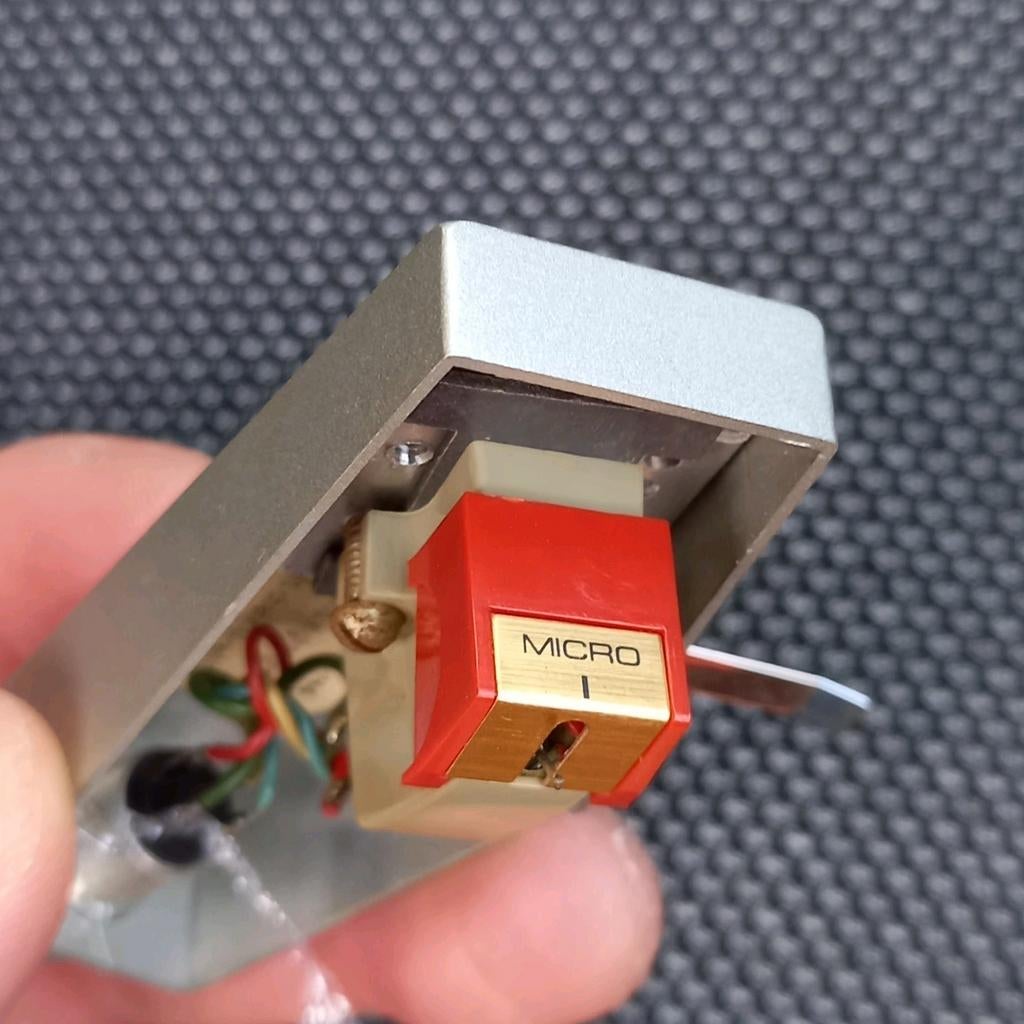 Micro seiki v2100 naaldelement met lenco L75 headshell, Enlèvement ou Envoi, Utilisé, Pièce tourne-disques, Autres marques