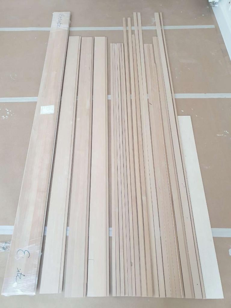 Partij hemlock latten, overschot van sauna, Ophalen