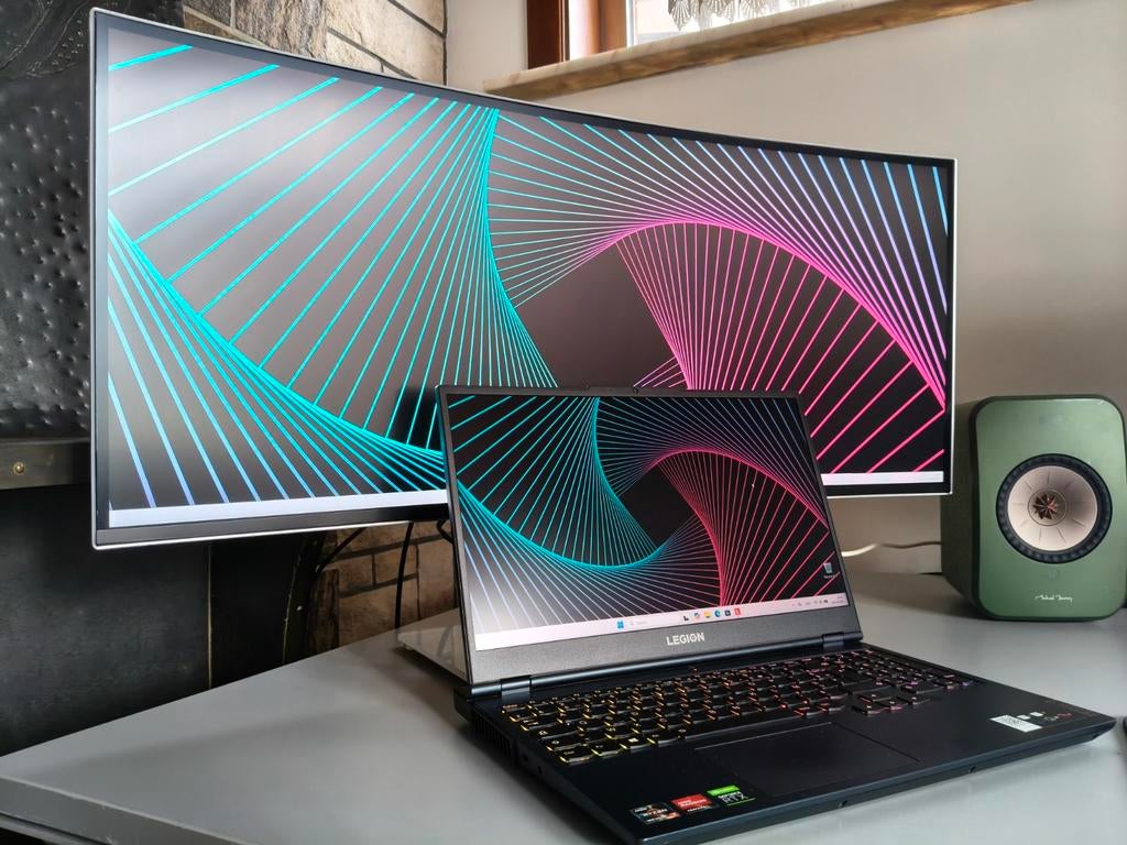 Lenovo Legion 5 Ryzen 7 RTX 3070 - 32 Go RAM - 165Hz, 32 GB, Ryzen 7 5800H, 16 pouces, Comme neuf