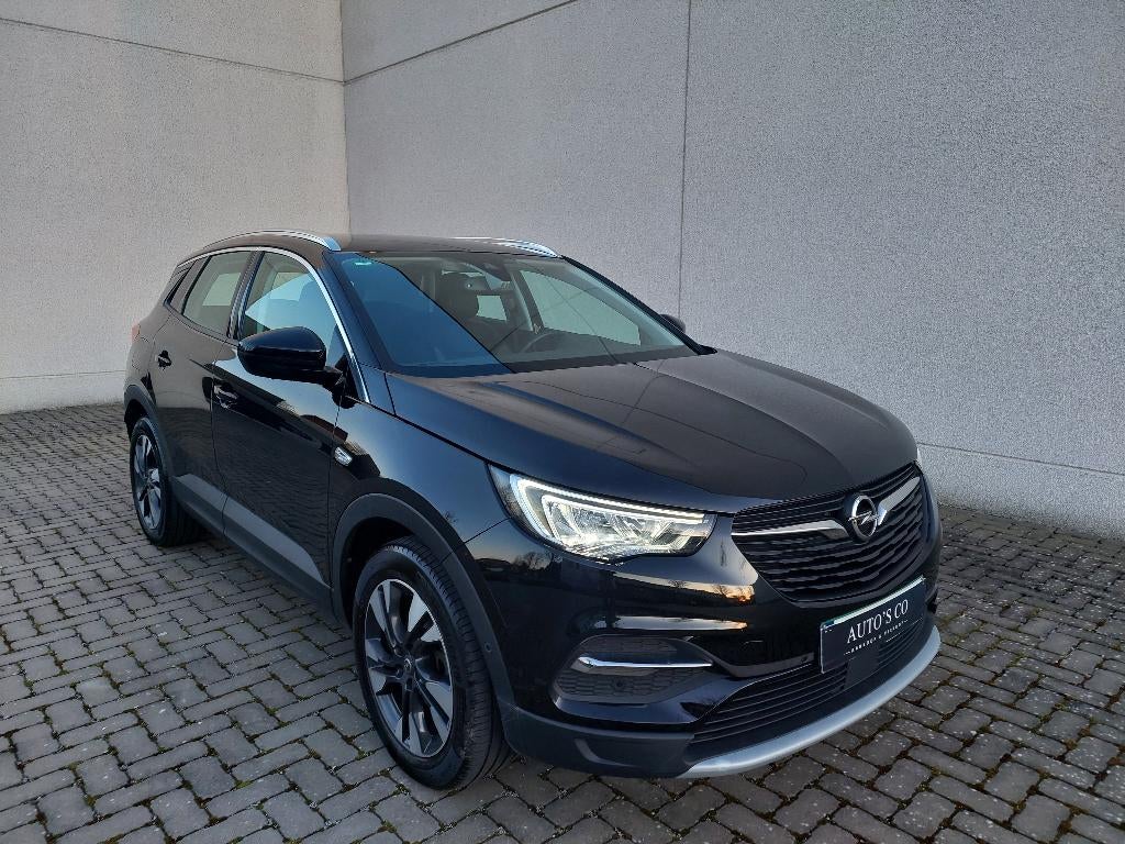 OPEL GRANDLAND X INNOVATION AUTOMAAT-CAMERA-KEYLESS-GARANTIE, Automaat, Euro 6, Adaptieve lichten, Leder en Stof