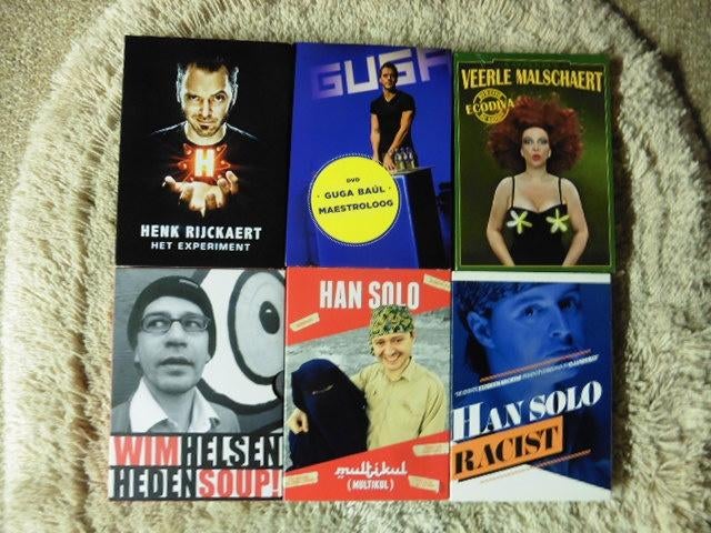 Cabaret / Stand-Up Comedy Collectie ( Guga - Han Solo ), Cd's en Dvd's, Vanaf 16 jaar, Ophalen of Verzenden, Zo goed als nieuw