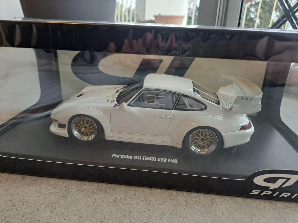 Porsche 911 993 GT2 EVO GT Spirit 1/18 Nieuw, Hobby en Vrije tijd, Modelauto's | 1:18, Nieuw, Auto, Overige merken, Ophalen of Verzenden