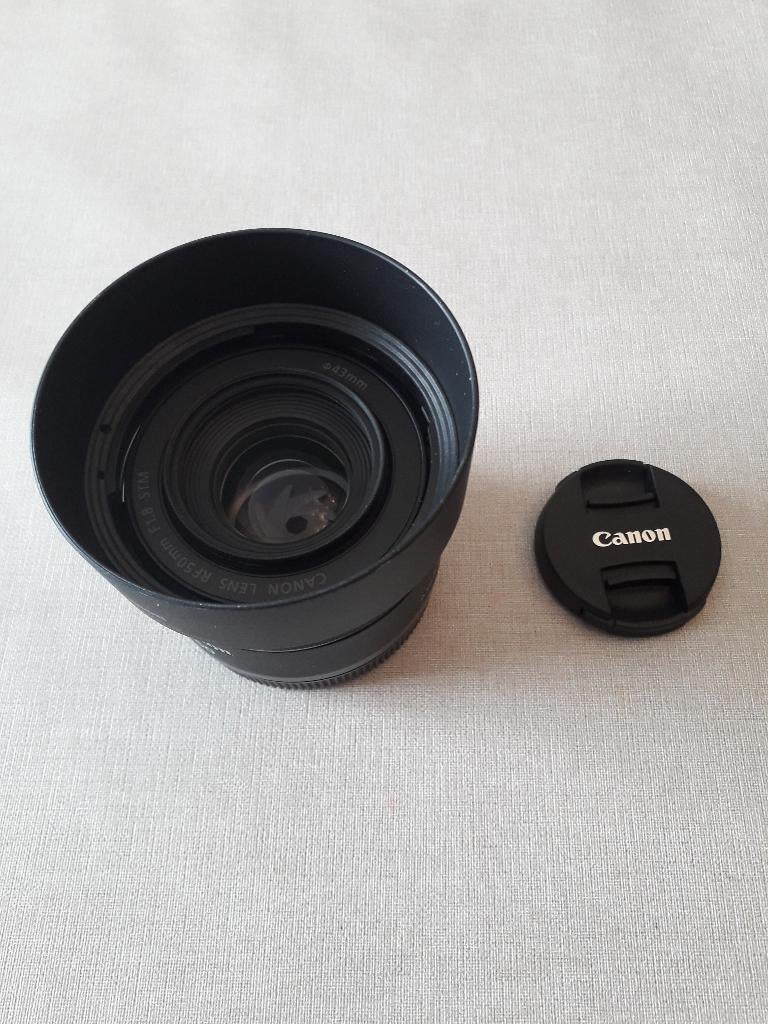 Lens Canon RF 50mm F/1.8 STM, TV, Hi-fi & Vidéo, Photo | Lentilles & Objectifs, Enlèvement, Comme neuf, Lentille standard