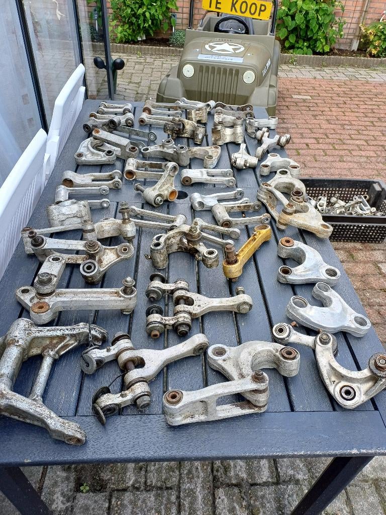 crossmotor onderdelen prolink enz van verschillende merken, Motoren, Ophalen, Gebruikt