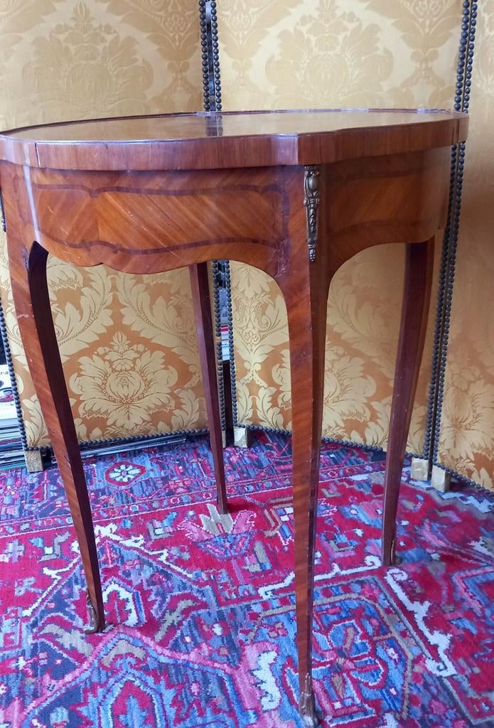 Table en marqueterie Louis XVI, Antiquités & Art, Enlèvement