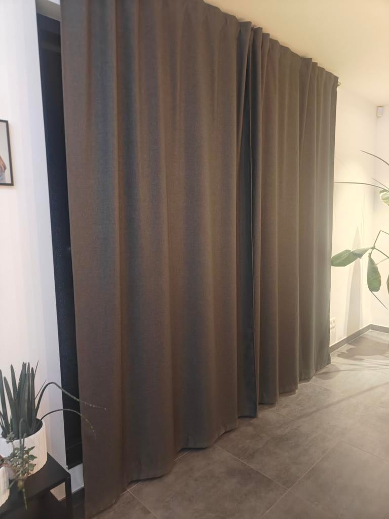 Gordijnen 2 paden 145 x 280mm, Ophalen