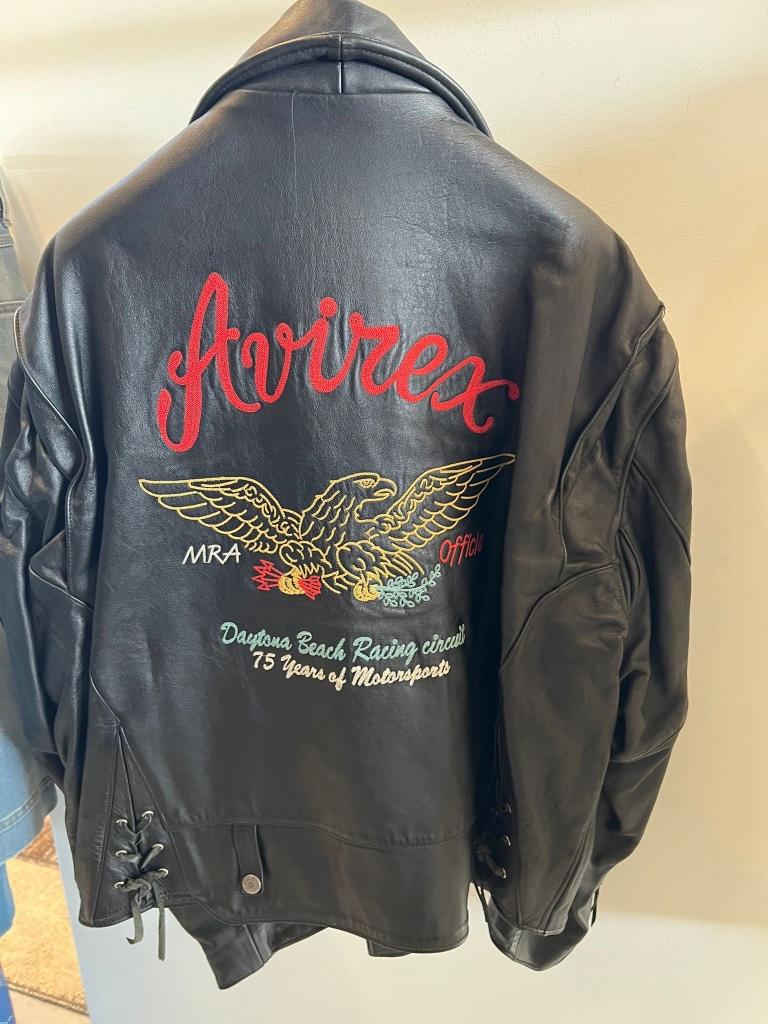 Veste perfecto motard Avirex, Taille 56/58 (XL), Comme neuf, Noir, Avirex